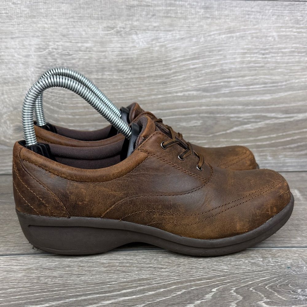 Worx by Red Wing Shoes 5115 Women’s Sz 7.5M Brown Leather Aluminum Toe Shoes